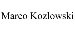 MARCO KOZLOWSKI trademark