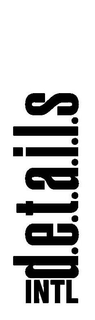 INTL D.E.T.A.I.L.S trademark