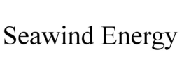 SEAWIND ENERGY trademark