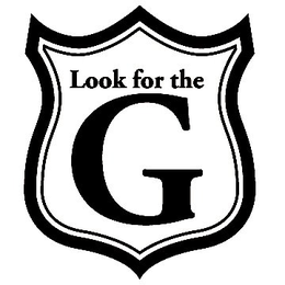 LOOK FOR THE G trademark