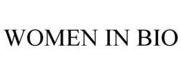 WOMEN IN BIO trademark