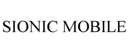 SIONIC MOBILE trademark