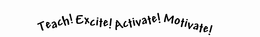 TEACH EXCITE ACTIVATE MOTIVATE trademark