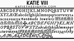 KATIE VIII KATIETHEEIGHTH.COM HANDMADE JEWELERY trademark