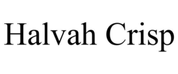 HALVAH CRISP trademark