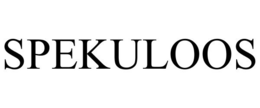 SPEKULOOS trademark