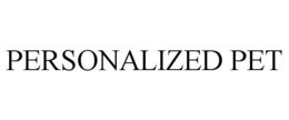 PERSONALIZED PET trademark