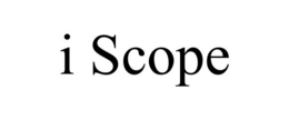 I SCOPE trademark