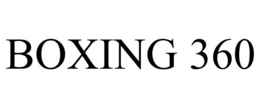 BOXING 360 trademark