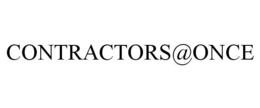 CONTRACTORS@ONCE trademark