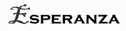 ESPERANZA trademark
