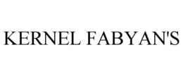 KERNEL FABYAN'S trademark