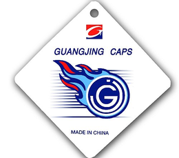 GUANGJING CAPS MADE IN CHINA G G C trademark