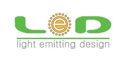 LED LIGHT EMITTING DESIGN trademark