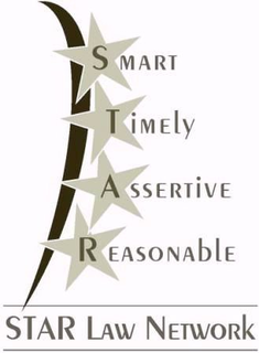 SMART TIMELY ASSERTIVE REASONABLE STAR LAW NETWORK trademark