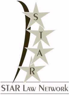 S T A R STAR LAW NETWORK trademark