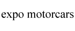 EXPO MOTORCARS trademark