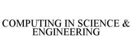 COMPUTING IN SCIENCE & ENGINEERING trademark