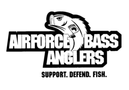 AIRFORCE BASS ANGLERS SUPPORT. DEFEND. FISH. SUPPORT trademark