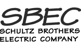 SBEC SCHULTZ BROTHERS ELECTRIC COMPANY trademark