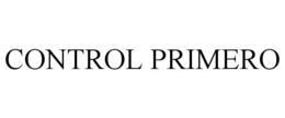 CONTROL PRIMERO trademark
