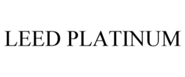 LEED PLATINUM trademark
