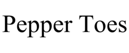 PEPPER TOES trademark