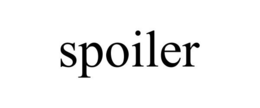 SPOILER trademark