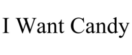 I WANT CANDY trademark