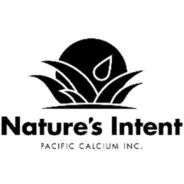NATURE'S INTENT PACIFIC CALCIUM INC. trademark