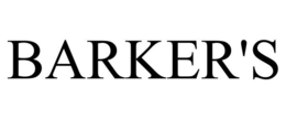 BARKER'S trademark