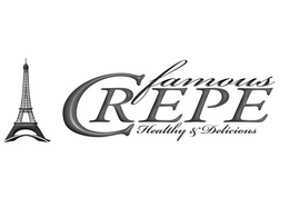 FAMOUS CREPE HEALTHY & DELICIOUS trademark