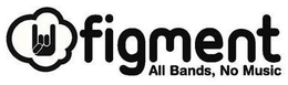 FIGMENT ALL BANDS, NO MUSIC trademark