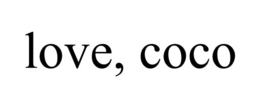 LOVE, COCO trademark