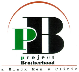 PB PROJECT BROTHERHOOD A BLACK MEN'S CLINIC trademark