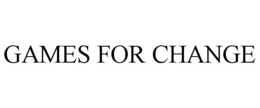 GAMES FOR CHANGE trademark