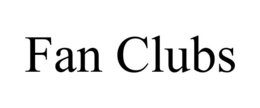 FAN CLUBS trademark