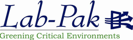LAB-PAK GREENING CRITICAL ENVIRONMENTS trademark