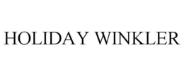 HOLIDAY WINKLER trademark