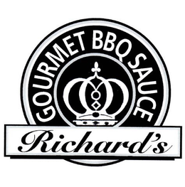 RICHARD'S GOURMET BBQ SAUCE trademark