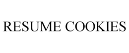 RESUME COOKIES trademark