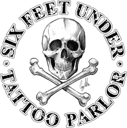 SIX FEET UNDER TATTOO PARLOR COREY MILLER trademark