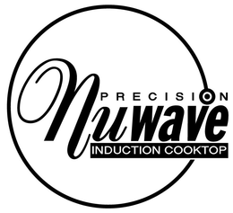 PRECISION NU WAVE INDUCTION COOKTOP trademark