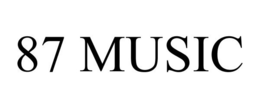 87 MUSIC trademark