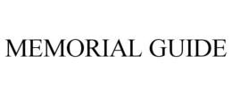 MEMORIAL GUIDE trademark