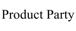PRODUCT PARTY trademark