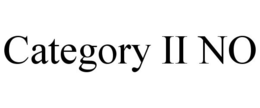 CATEGORY II NO trademark