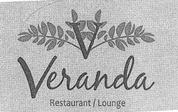 V VERANDA RESTAURANT / LOUNGE trademark
