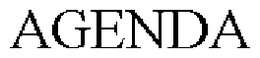 AGENDA trademark