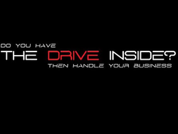 DO YOU HAVE THE DRIVE INSIDE? THEN HANDLE YOUR BUSINESS trademark